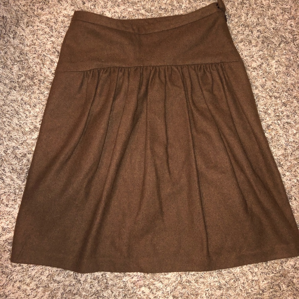 Last Call!!  Belgian Designer JoDeVisscher Wool Midi Skirt